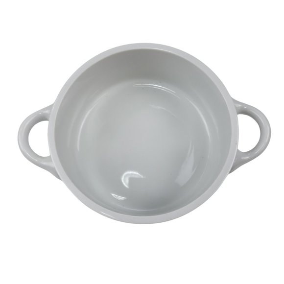 LJungberg Collection Le Ruth's Oyster Truffle Soup Recipe Two Handled Gumbo Bowl - Picture 6 of 8